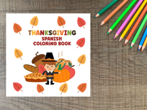 Thanskgiving Spanish Coloring Book